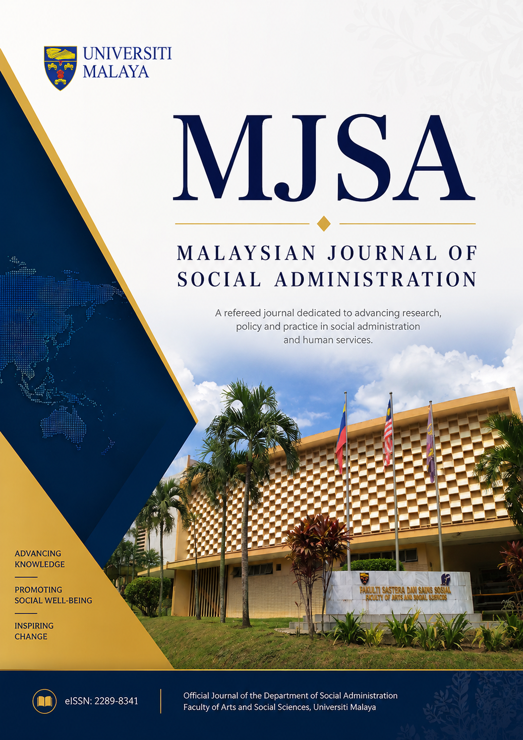 					View Vol. 4 No. 1 (2007): The Malaysian Journal of Social Administration
				